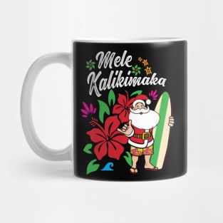 'Mele Kalikimaka' Cute Christmas Hawaiian Mug